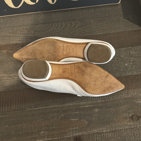 White Nicholas Kirkwood  leather flats - Picture 5 of 5